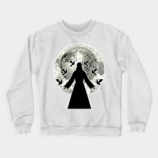 Jesus Christ lord of the earth Crewneck Sweatshirt